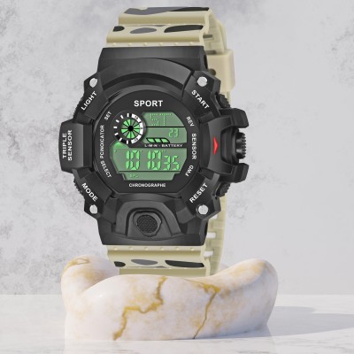 Shocknshop Outdoor Sports Watch for Boys Water Resistance Digital Watch  - For Men