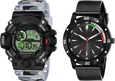 Brostin Trendy Collection Analog-Digital Men's Combo Watches Analog-Digital Watch  - For Men