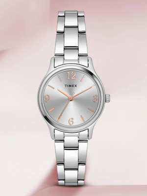 TIMEX Silver Dial Analog Watch  - For Women