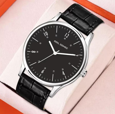 Doil Domec Slim Lather Strap Analog Watch  - For Men