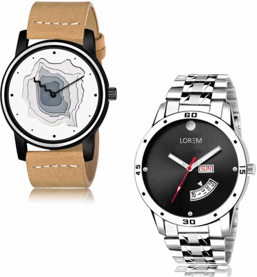 LOREM OE-LR68-LR104 Analog Watch  - For Men