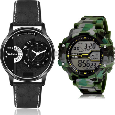 TIMOXIDE BM35-BC17 Analog-Digital Watch  - For Men