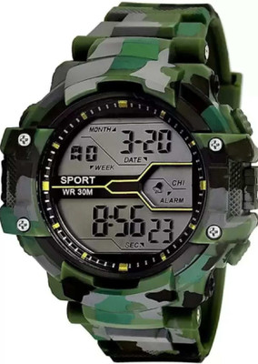 ZEKU Waterproof Digital Watch for Green Light LED Watch Digital Watch  - For Men