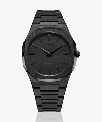 D1 MILANO UTBJSH Ultra Thin Black Dial Quartz Analog Watch  - For Men