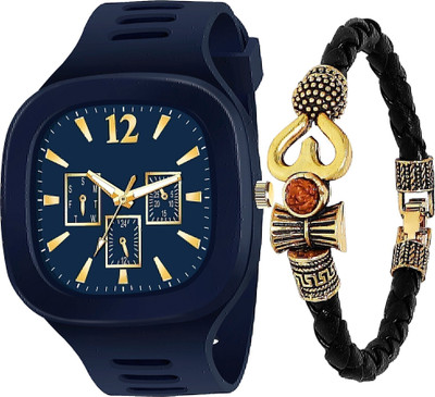 SHURAI BLUE_Bras_watch_for-men Pack of 1 Analog Watch Special Summer Collection Analog Watch Analog Watch  - For Boys
