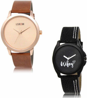 LOREM OE-LR34-LR234 Analog Watch  - For Men & Women