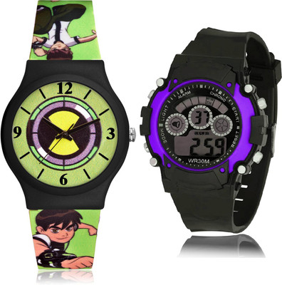 TIMETRANSELEVATE CM730-B133 Analog-Digital Watch  - For Boys