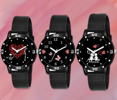 SUBERA Couple Combo girls watch combo Analog Watch  - For Girls