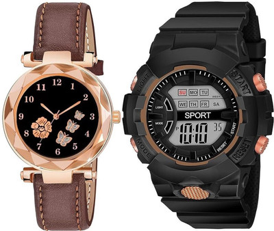 exactor Premium Stylish Casual & Formal Wear Watch Analog-Digital Watch  - For Boys & Girls