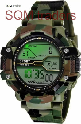 SQM TRADERS Digital Watch  - For Men