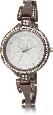 VARNI ENT LR236 Silver Designer Dial Analog Watch  - For Women
