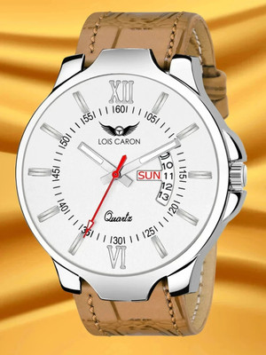 LOIS CARON LCS-4116 Croco Strap Trending Day & Date Functioning For Boys Analog Watch  - For Men