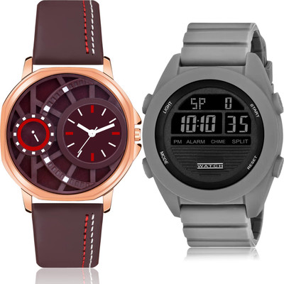 DMAGNATON BM48-DG85 Analog-Digital Watch  - For Men