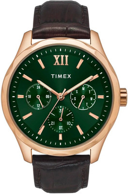 TIMEX Timex Men Green Round Dial Analog Watch - TW0TG7634 Timex Men Green Round Dial Analog Watch Analog Watch  - For Men