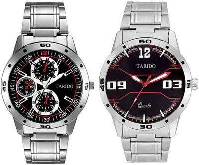 Tarido new generation multicolor dial silver strap combo analog wrist. Analog Watch  - For Men