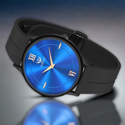 LORENZ MK-4067R Slim Case Analog Watch with Black Magnetic Lock Strap Analog Watch  - For Men & Women