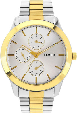 TIMEX TIMEX Men Silver Round Dial Analog Watch - TWEG18523 Men Silver Round Dial Analog Watch  - For Men