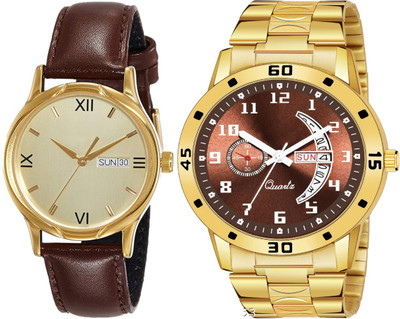 Caihong FK_Gold-18 Analog Watch  - For Men