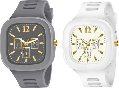 Axlyn Miller Men Watch Gold Dial Sport Ultra Wrist Watch with Pack of 2 Analog Watch  - For Boys & Girls