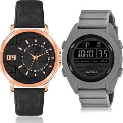 TIMENTER BM39-DG85 Analog-Digital Watch  - For Men