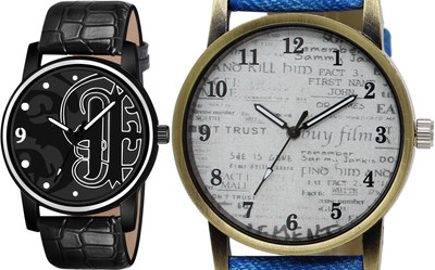 TVILLA Black Professional Look MZ-LR70 Analog Watch  - For Men
