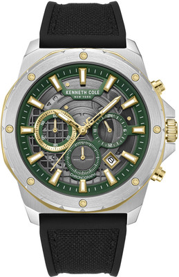 Kenneth Cole Kenneth Cole Sport Quartz Green Round Dial Men's Watch / Analog Watch  - For Men