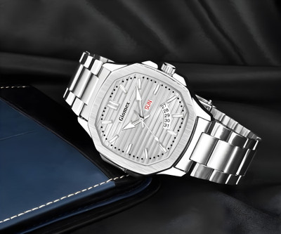 Giomex OTUS 304 Silver Premium Addition Analog Watch  - For Men
