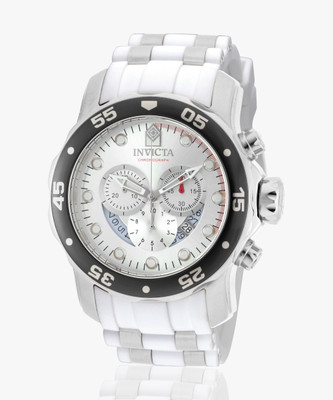 INVICTA 20290 Pro Diver Chronograph Quartz Silver Dial Analog Watch  - For Men