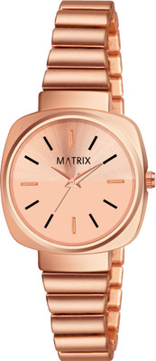 MATRIX Slim & Sleek Daisy Collection Analog Watch  - For Women