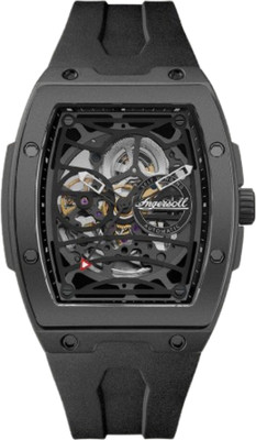 Ingersoll I16201 Automatic Black Dial With Lifetime Warranty Analog Watch  - For Men