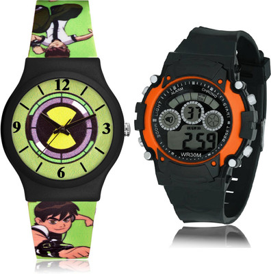 TIMETRANSELEVATE CM730-B4 Analog-Digital Watch  - For Boys