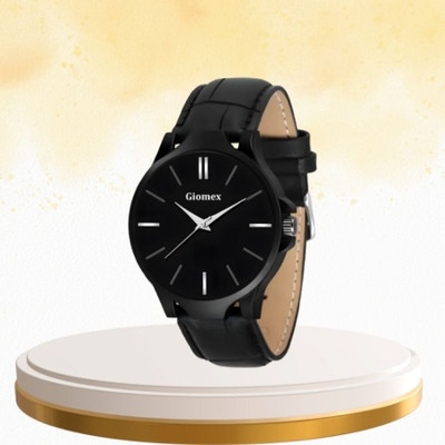 Giomex New Edition G-Black Plain_1 Analog Watch Analog Watch  - For Men