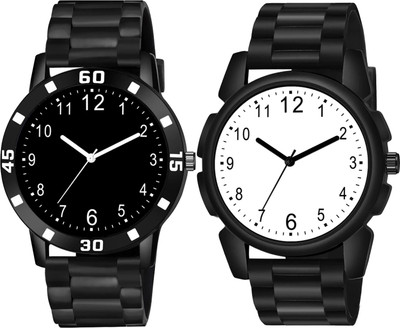SHURAI White and Black watch for men f Analog Watch  - For Men