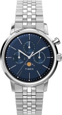 TIMEX TW2W51300UJ Marlin Blue Round Dial Analog Watch  - For Men