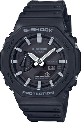 CASIO GA-2100-1ADR Analog-Digital Watch  - For Men