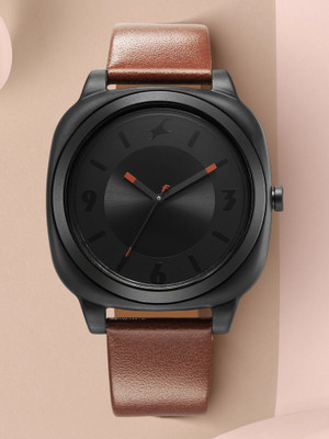 Fastrack Hype All Black Analog Watch  - For Men & Women
