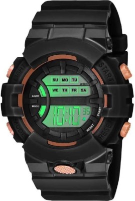 TIFUN Mini Sport Watch Black Strap Children's Day Gift Clock Hand Digital For Men kids Digital Watch  - For Boys & Girls