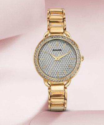 SONATA Wedding Bling Analog Watch  - For Women
