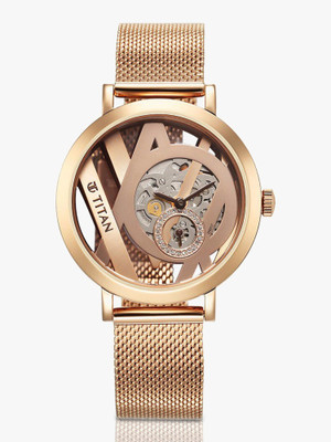Titan Ladies Purple Analog Watch  - For Women