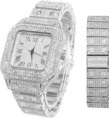 Glowme DIAMOND GLOWME analog watch for men. Analog Watch  - For Men