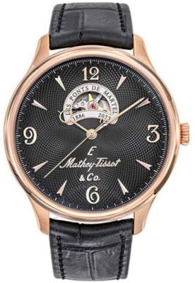 Mathey-Tissot MC1886CN Automatic Black Dial Swiss Made Analog Watch  - For Men