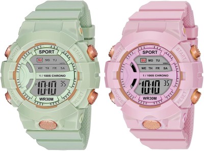 Hench Hench Enterprises Waterproof Multicolour Digital Watch  - For Men & Women