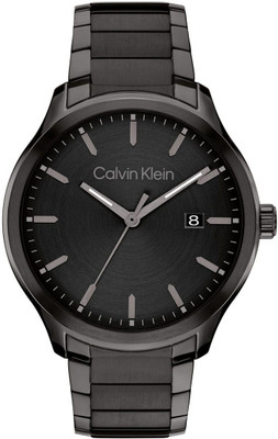 Calvin Klein Define Define Qtz Basic Calendar Bla Round Dial 's / Analog Watch  - For Men