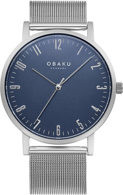 OBAKU OBAKU BRINK CYAN Quartz Blue Round Dial Men's Watch- V248GXCLMC BRINK CYAN Analog Watch  - For Men