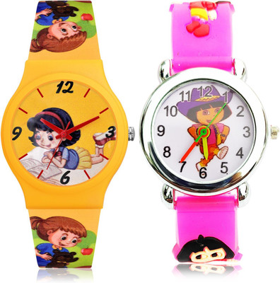 TIMETRANSELEVATE CM712-BK191 Analog Watch  - For Girls