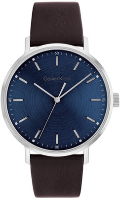 Calvin Klein Modern Mesh Qtz Basic Blue Round Dial / Analog Watch  - For Men