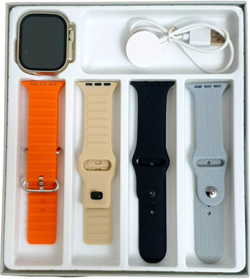 Suthar's T20 Ultra2 Smart Watch with 4 Bands, Touchscreen, BT Calling, Multiple Modes 4 in 1 Straps T20 Ultra 2 Hybrid Smartwatch Watch  - For Boys & Girls