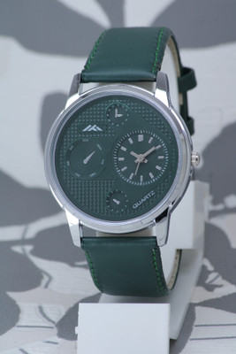 Rizino Premium Quality Ethnic Solid Dial Fancy Leather Belt Premium Quality Ethnic Solid Dial Fancy Leather Belt Analog Watch  - For Men