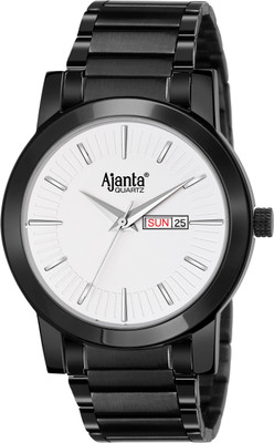 AJANTA QUARTZ AWC502ISG/SLS/B/BL Silver Analog Watch  - For Men