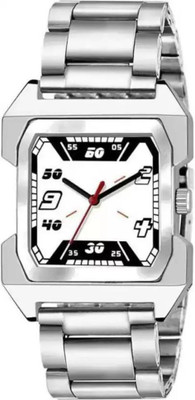 RareEagle Premium Silver Chain Analogue Hands Watch For Mens & Boys Analog Watch - For Men Analog Watch  - For Boys